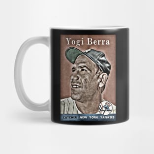 Yogi Berra: 1958 Flashback Champs Noir Edition Mug